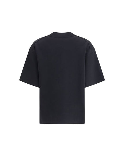 Max Mara Black Polyester T-Shirt