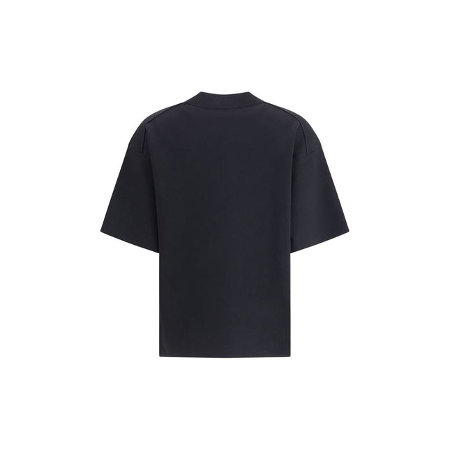 Max Mara Black Polyester T-Shirt