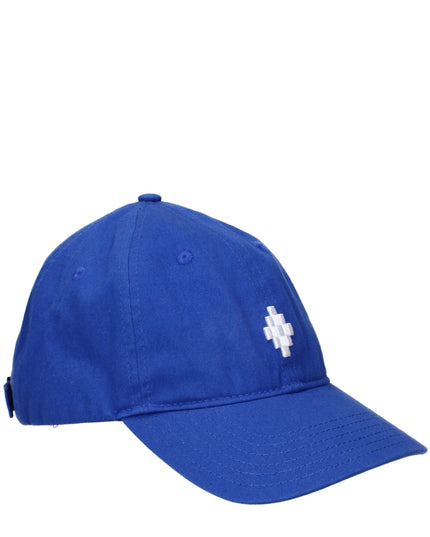 Marcelo Burlon Blue Cotton Cap (Baseball Hat)