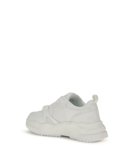 Philipp Plein White Polyester Athletic Sneakers