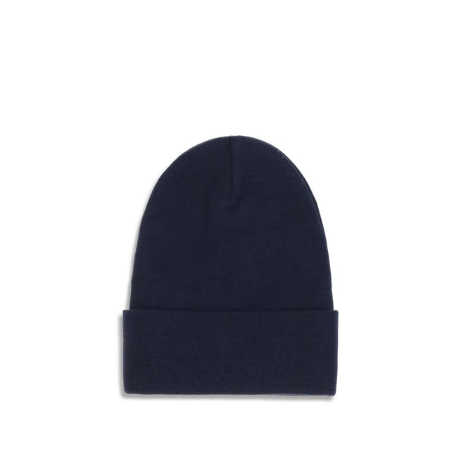 Moncler Grenoble Blue Fleece Wool Beanie