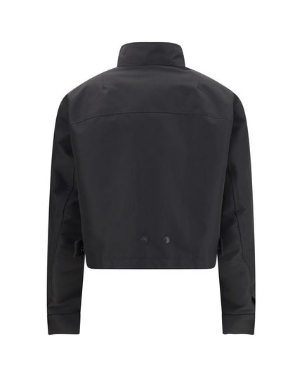 MONCLER x EDWARD ENNINFUL Black Polyester Full-Length Jacket