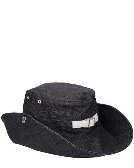 Jacquemus Blue Cotton Sunhat