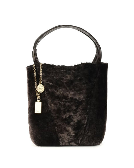 Chloé Brown Fur Shoulder Bag