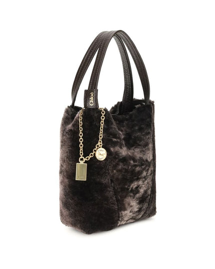 Chloé Brown Fur Shoulder Bag