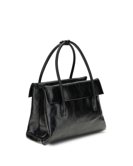 Miu Miu Black Calf Leather Bos Taurus Handbag