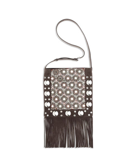 Valentino Garavani Brown Leather Shoulder Bag