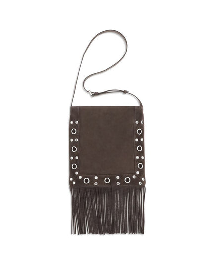 Valentino Garavani Brown Leather Shoulder Bag