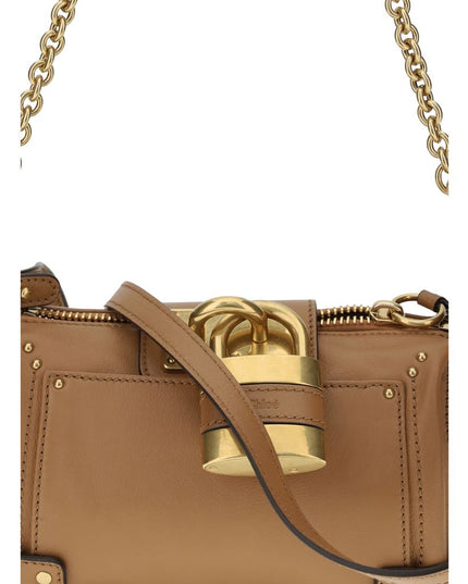 Chloé Brown Calf Leather Bos Taurus Shoulder Bag