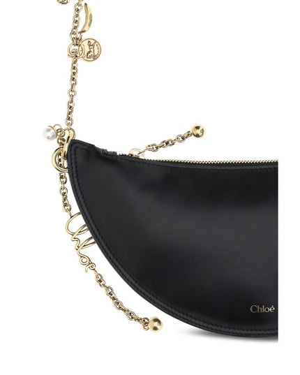 Chloé Black Lamb Ovis Aries Aries Shoulder Bag