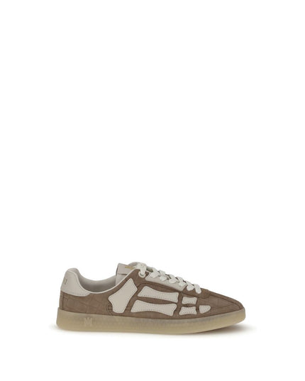 Amiri Beige Calf Leather Bos Taurus Athletic Sneakers