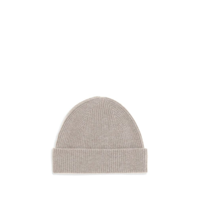 ZEGNA Beige Cashmere Beanie