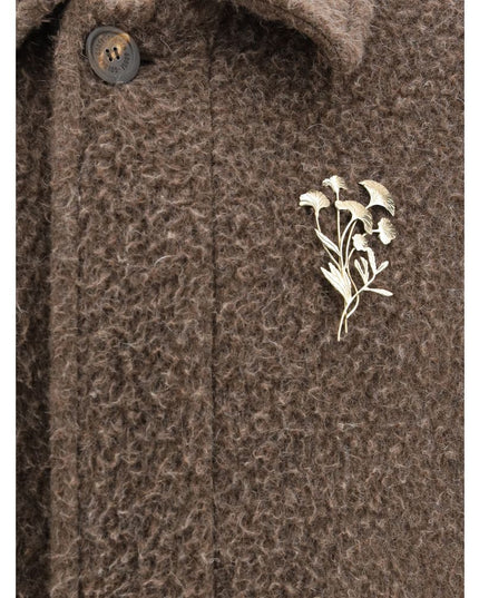 Golden Goose Brown Viscose Coat