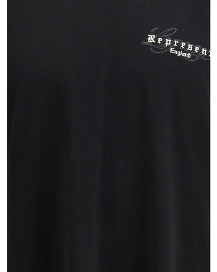 Represent Black Cotton T-Shirt