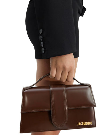 Jacquemus Brown Leather Handbag