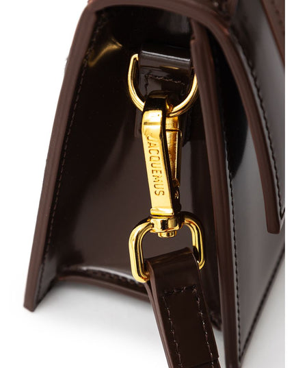 Jacquemus Brown Leather Handbag