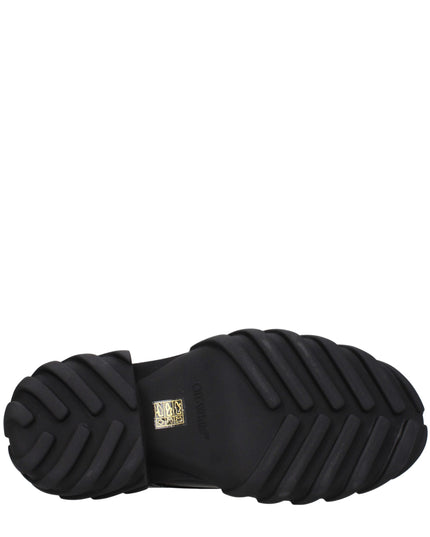 Off-White Black Leather Oxfords And Derbies