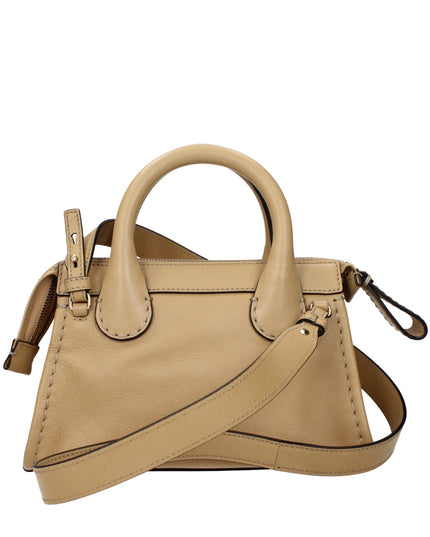 Chloé Beige Leather Handbag