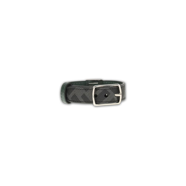 Fendi Black Calf Leather Bos Taurus Bracelet