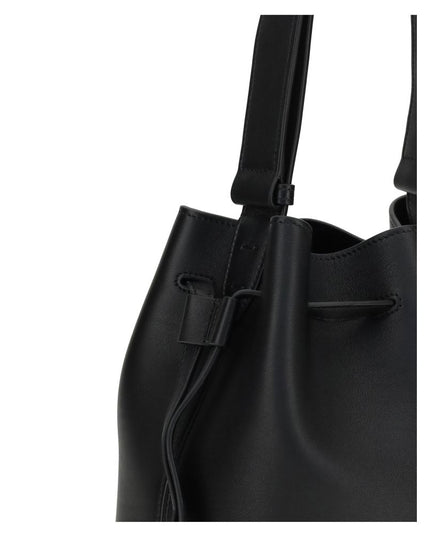 Valentino Garavani Black Leather Shoulder Bag