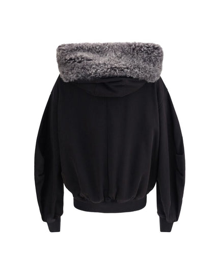 Dolce & Gabbana Black Cotton Sweatshirt