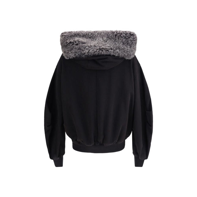 Dolce & Gabbana Black Cotton Sweatshirt