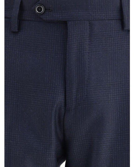 Lardini Blue Wool Two-Piece Suit