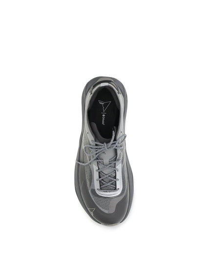 ROA Gray Polyamide Athletic Sneakers