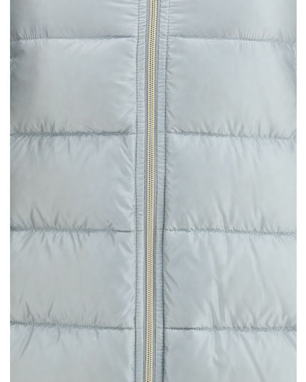 Herno Light Blue Polyester Coat