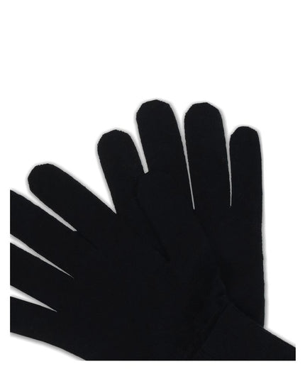 MM6 Black Wool Gloves