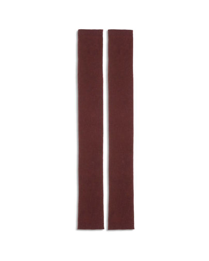 SA SU PHI Bordeaux Cashmere Gloves