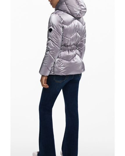 Desigual Pink Polyethylene Women Jacket