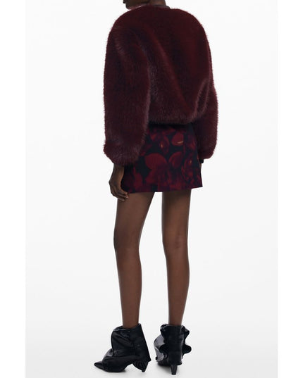 Desigual Red Polyester Women Jacket