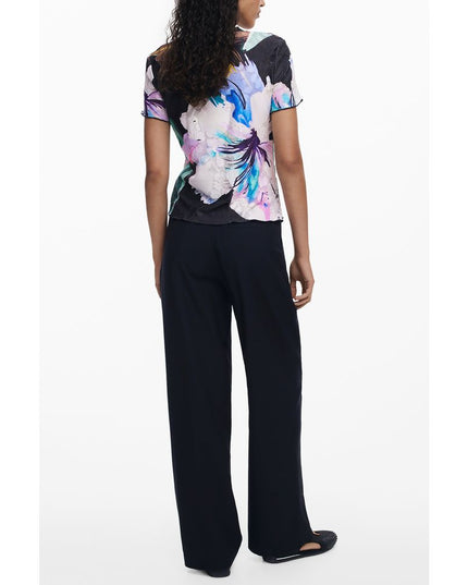 Desigual Black Polyester Women T-Shirt