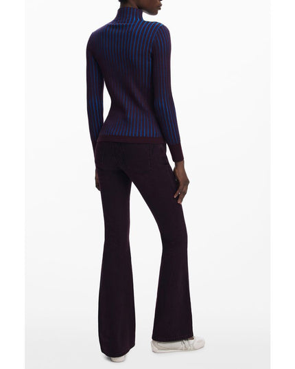 Desigual Brown Polyester Women Sweater