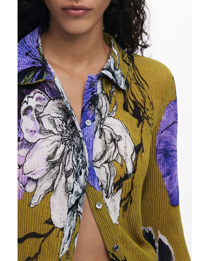 Desigual Green Polyester Women Shirt