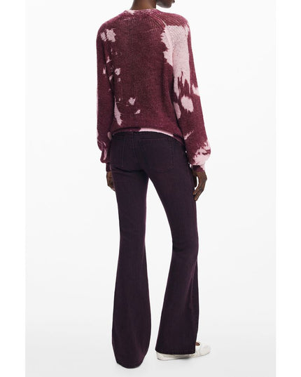 Desigual Pink Wool Women Sweater