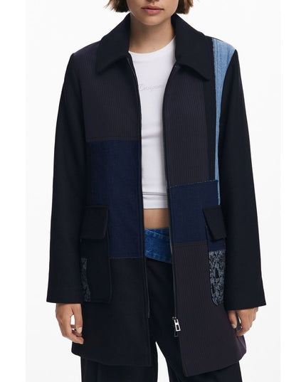 Desigual Black Cotton Women Jacket