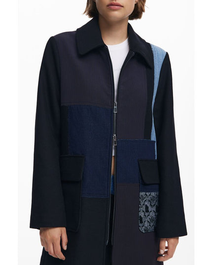 Desigual Black Cotton Women Jacket