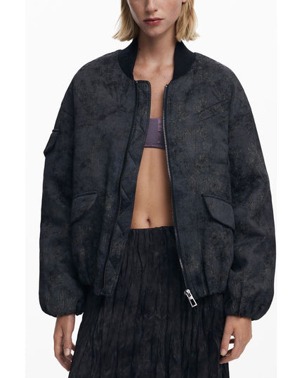 Desigual Black Polyester Women Jacket