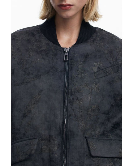 Desigual Black Polyester Women Jacket