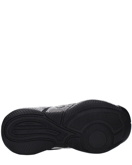 Off-White Black Cotton Sneakers