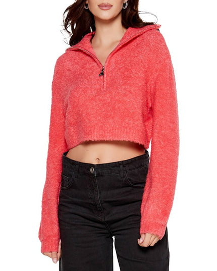 Patrizia Pepe Pink Marabou Sweater