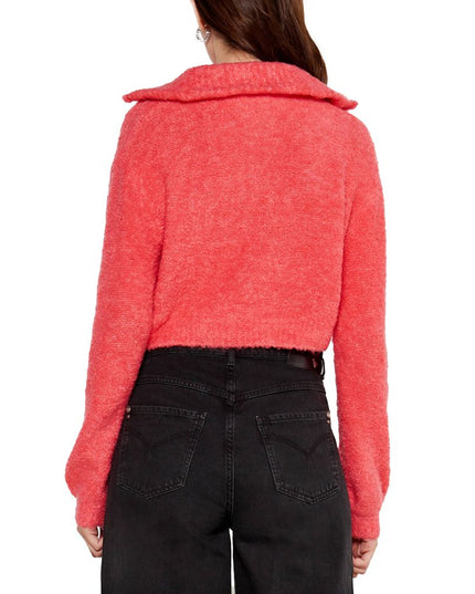 Patrizia Pepe Pink Marabou Sweater