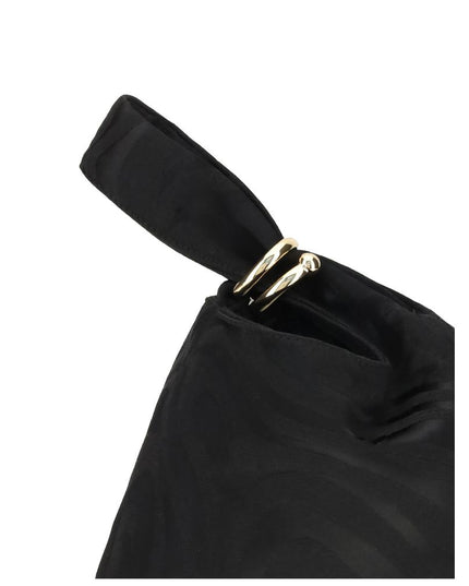 Emilio Pucci Black Silk Clutch Bag