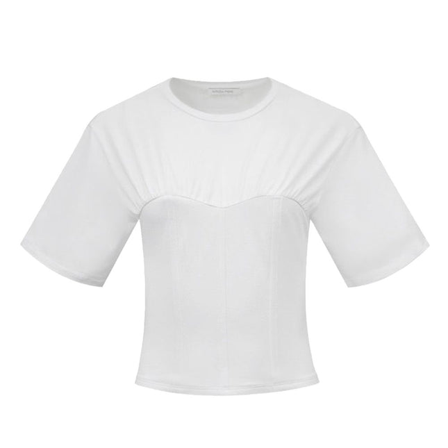 Patrizia Pepe White Cotton T-Shirt