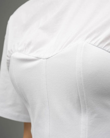 Patrizia Pepe White Cotton T-Shirt