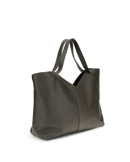 Saint Laurent Green Calf Leather Bos Taurus Shoulder Bag