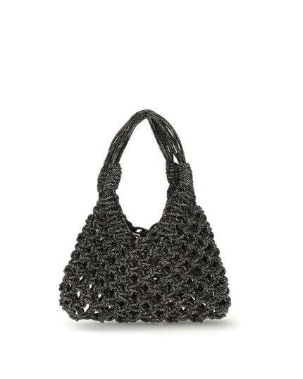 HIBOURAMA Gray Resin Handbag