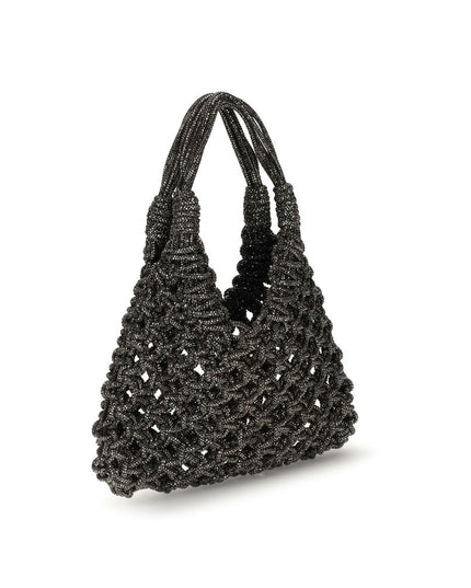 HIBOURAMA Gray Resin Handbag